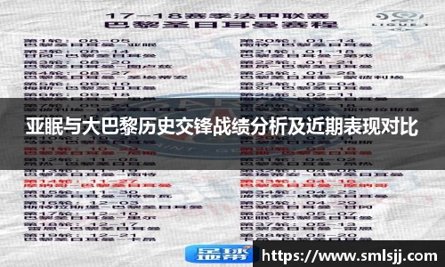亚眠与大巴黎历史交锋战绩分析及近期表现对比
